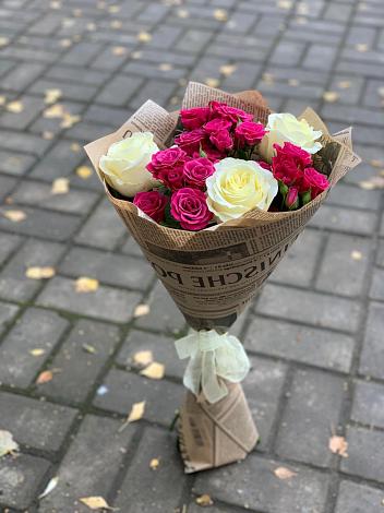 Букет цветов из: Розы в Графском